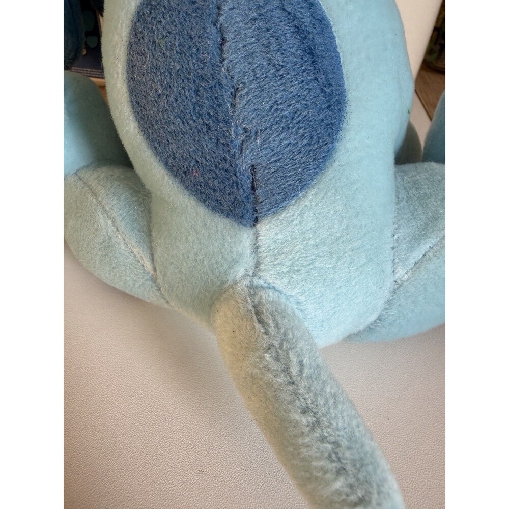 Vintage 2000s Blues Clues Blue Plush 2002 Nanco 9.5 Inch Nickelodeon Toy - Picture 4 of 9